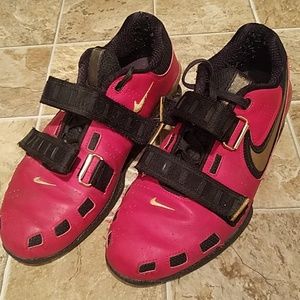 Nike Romaleos 2 Red and Black